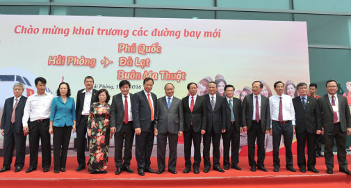 Vietjet khai trương 3 đường bay mới Hải Phòng đi Phú Quốc, Đà Lạt, Buôn Ma Thuột