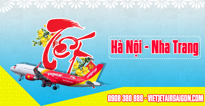 Vé máy bay tết Vietjet Hà Nội Nha Trang