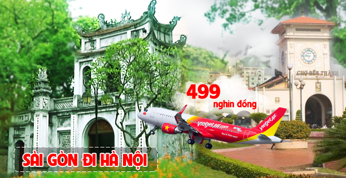 vé máy bay TpHCM đi Hà Nội