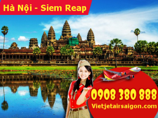 Vietjet mở đường bay mới Hà Nội – Siem Reap (Campuchia)