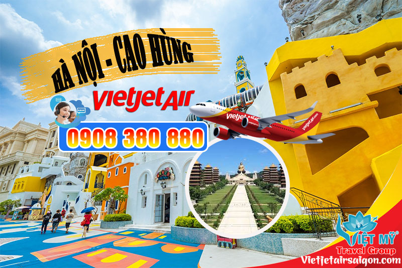 Mua vé từ Hà Nội đi Cao Hùng hãng Vietjet Air qua tổng đài 0908380888
